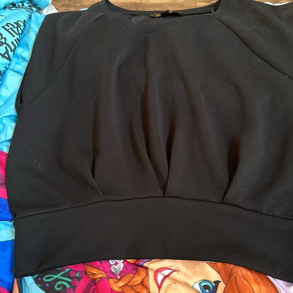 Truth by republic women’s cropped  sweater black size M - Picture 10 of 13
